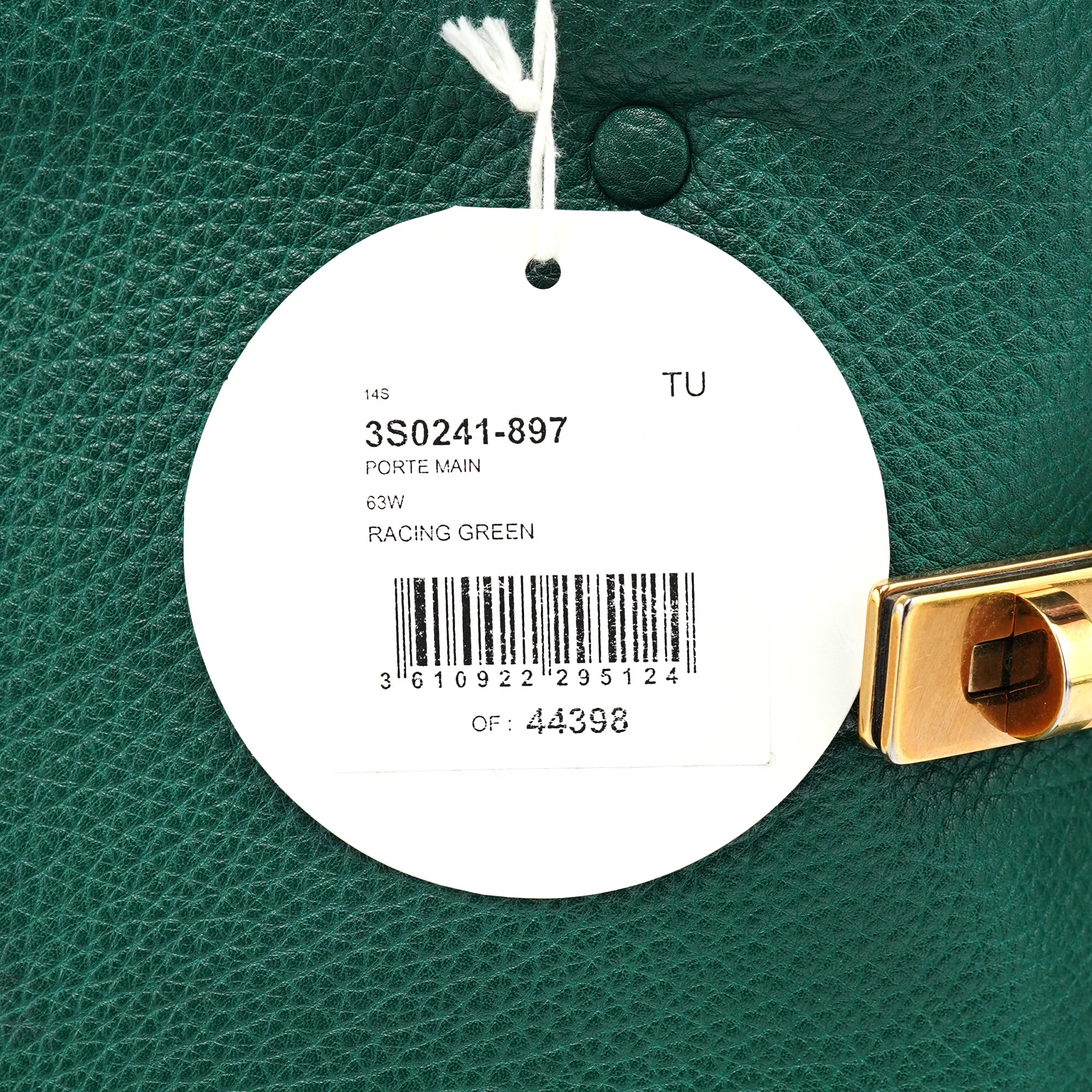 Racing Green Leather Tote Bag