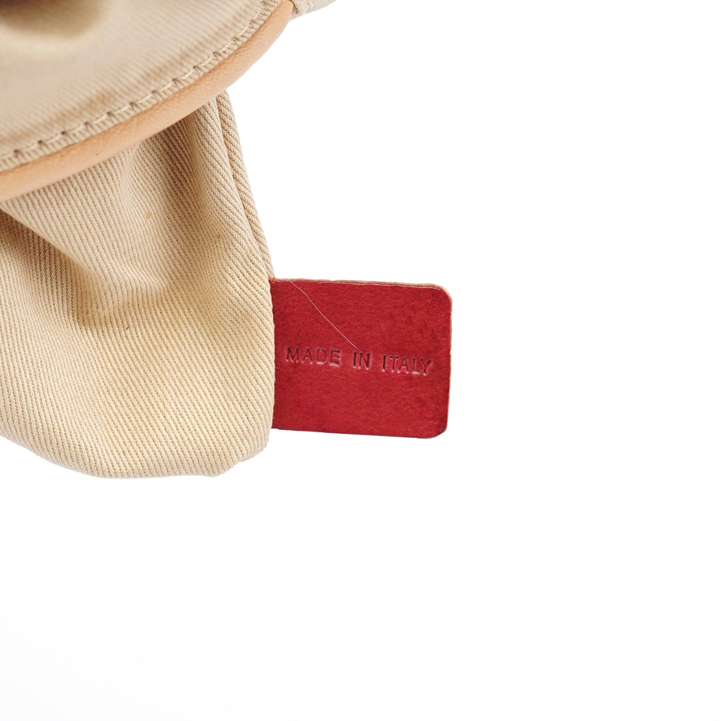 Red Leather Paraty Tote Bag