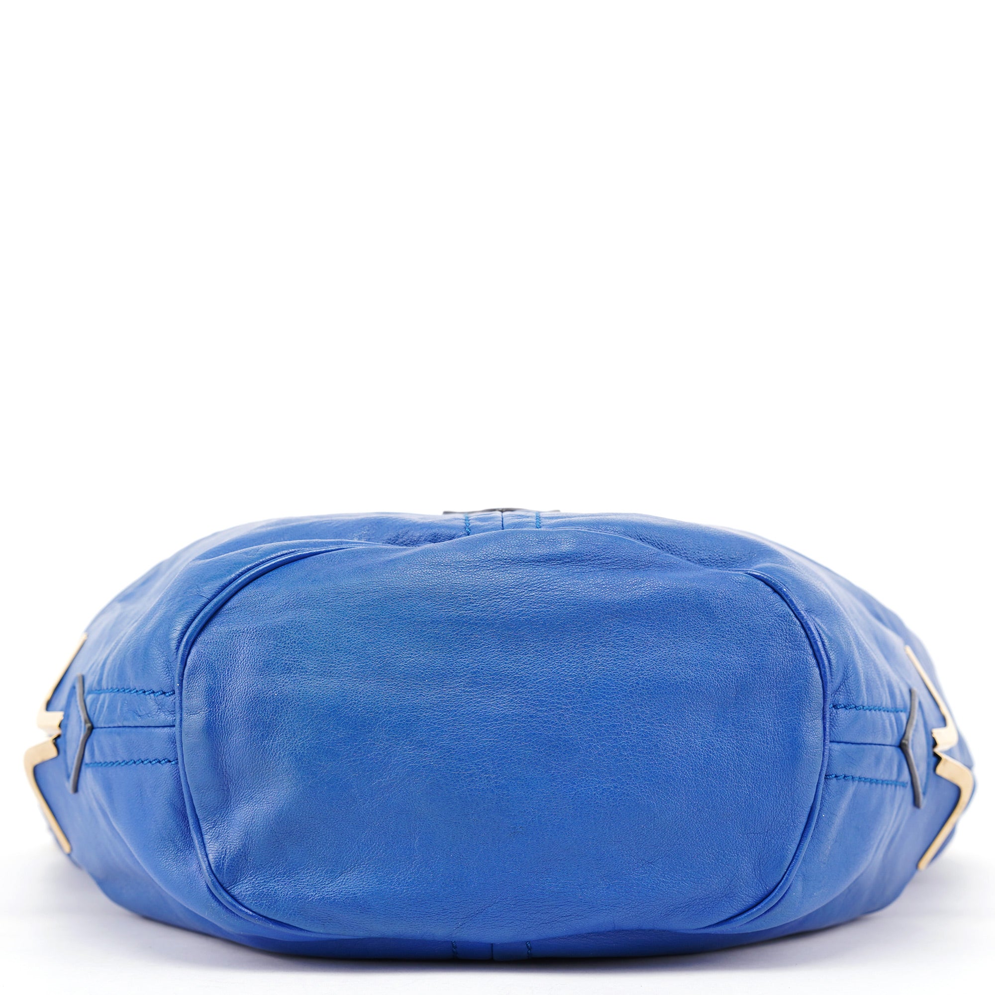 Royal Blue Lambskin Crossbody Bag