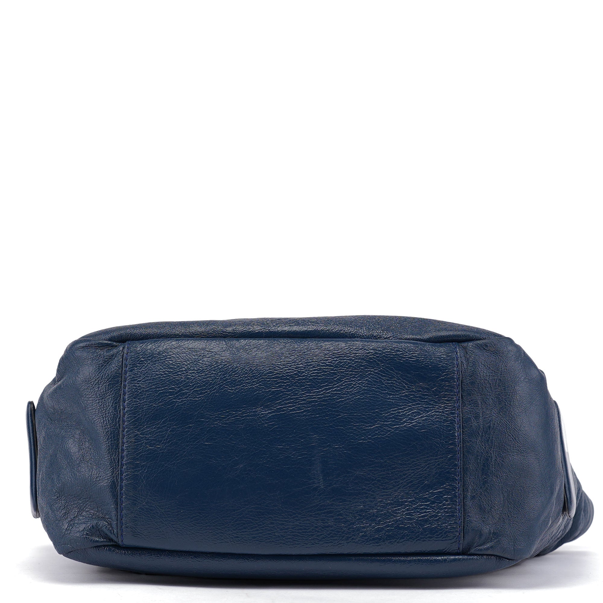 Royal Blue Leather Neo Paddington Tote Bag