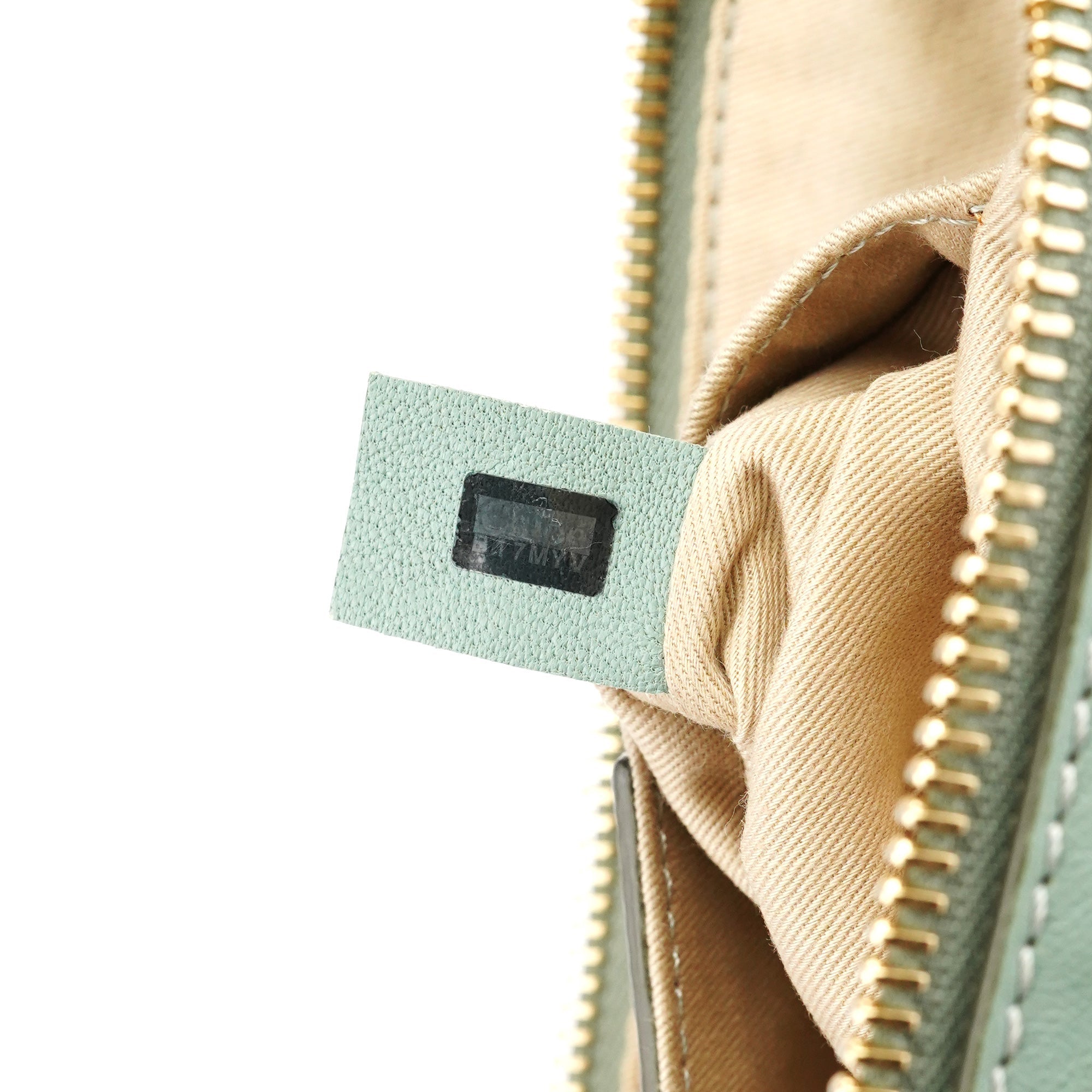 Sage Green Leather Marcie 2-Way Bag