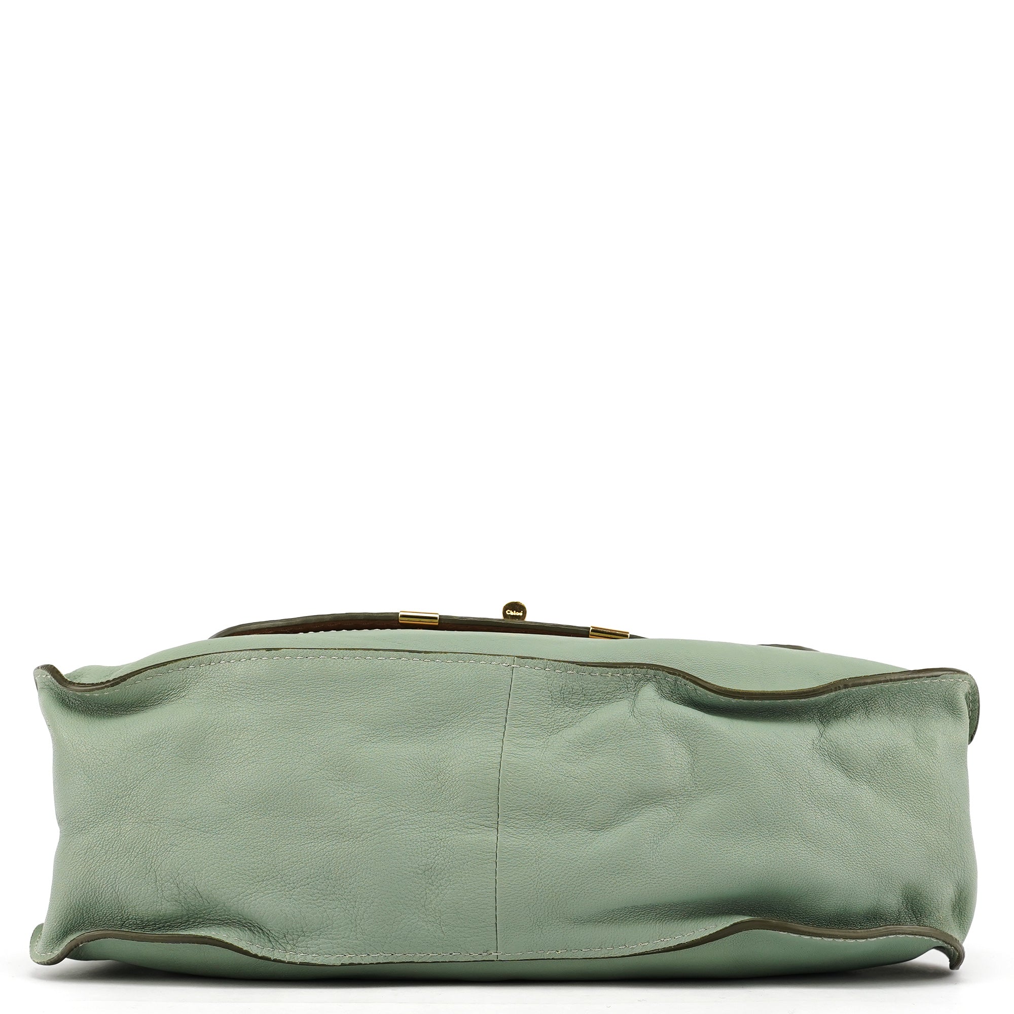 Sage Green Leather Marcie 2-Way Bag