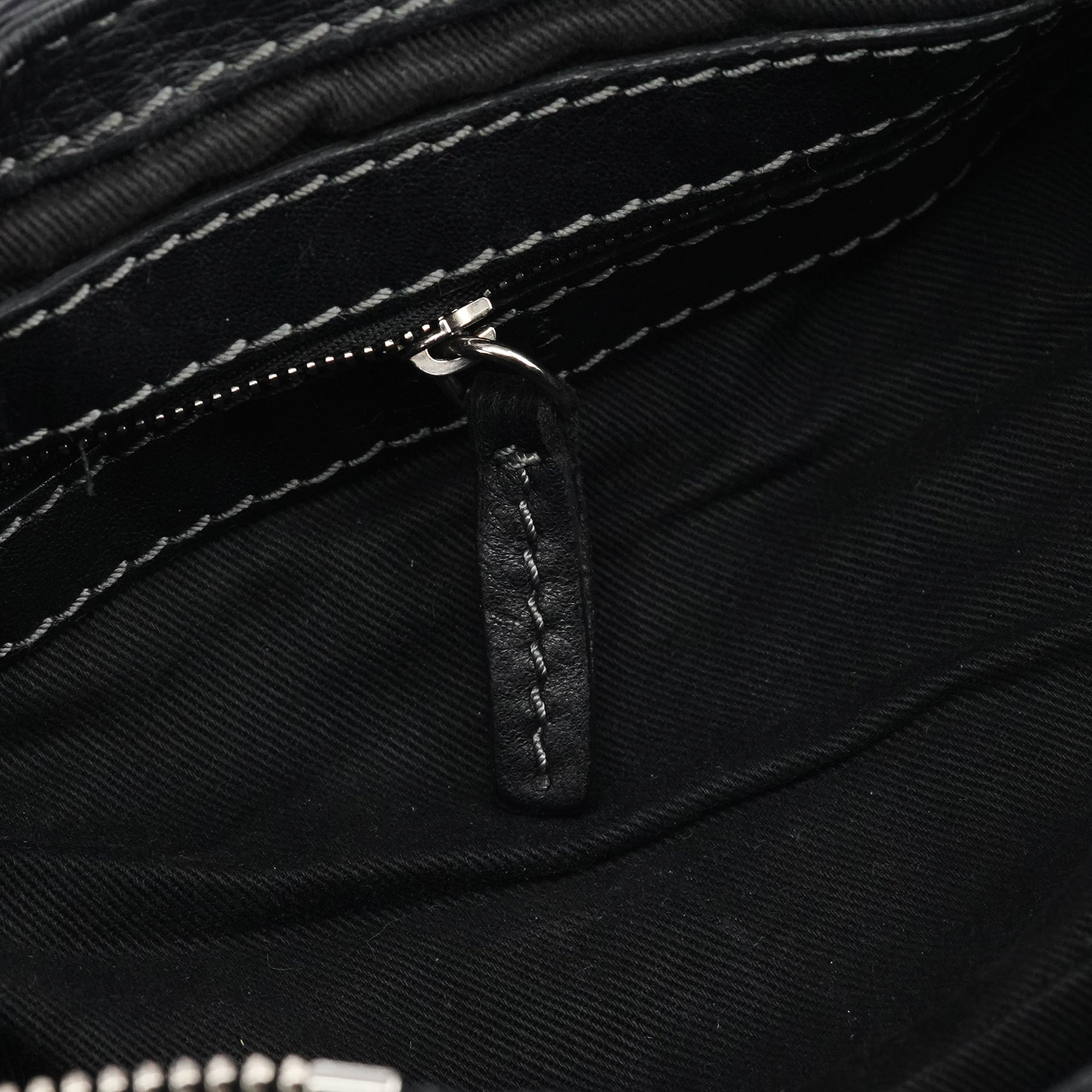 Small Black Leather Paddington Shoulder Bag