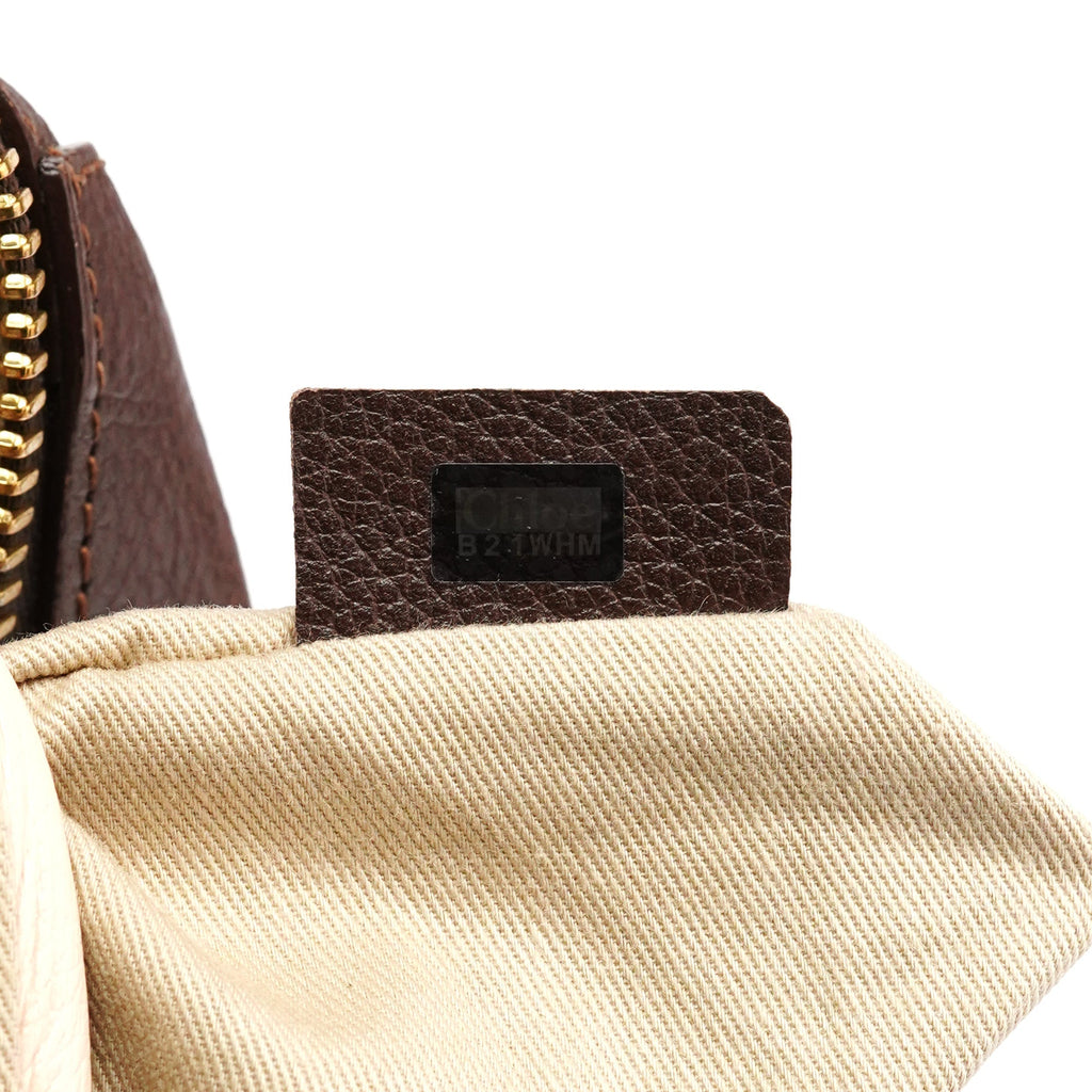 Small Brown Leather Paraty 2-Way Bag