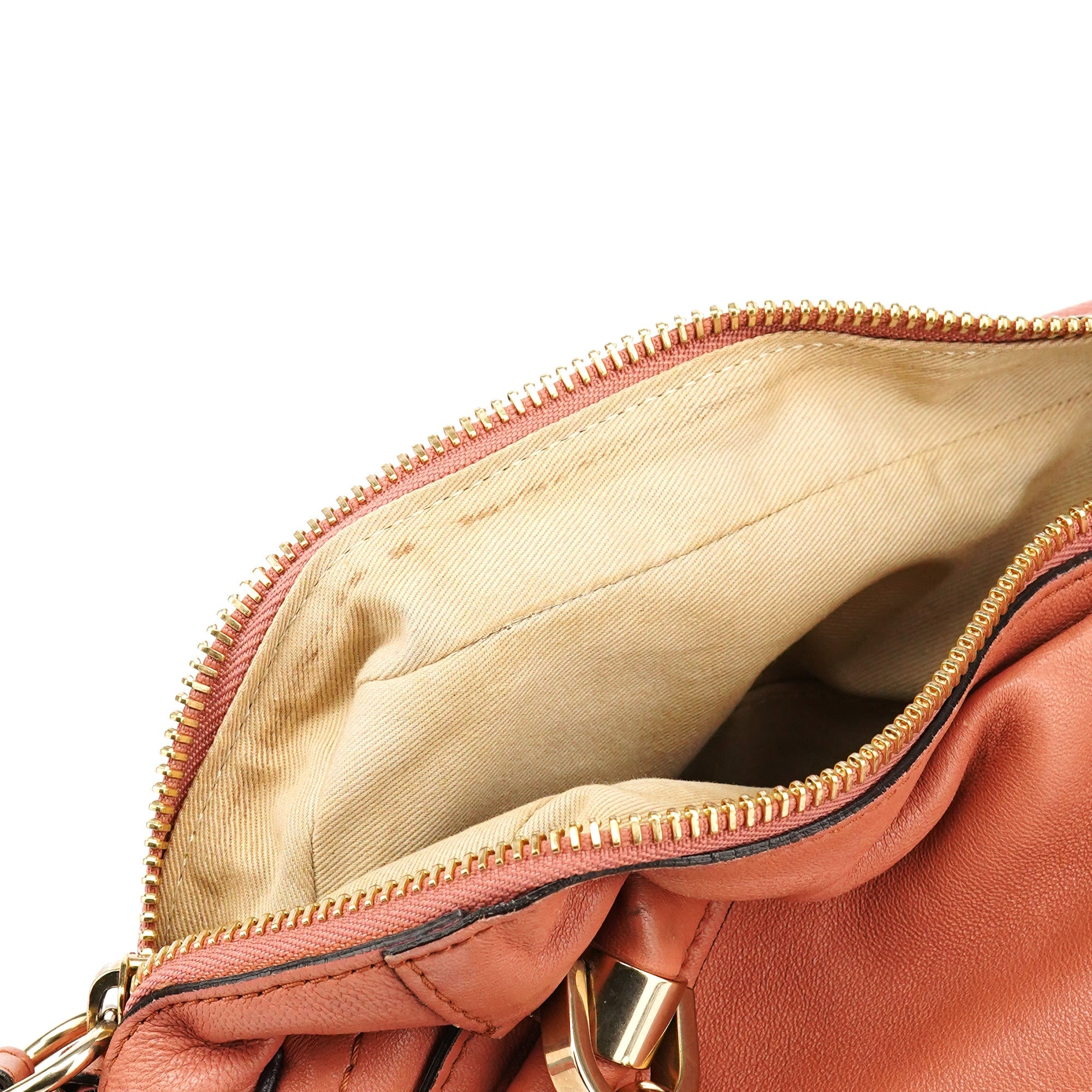 Soft Pink Leather Paraty 2-Way Bag