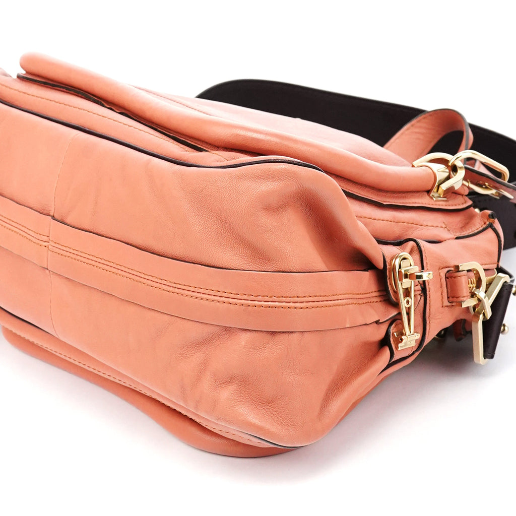 Soft Pink Leather Paraty 2-Way Bag
