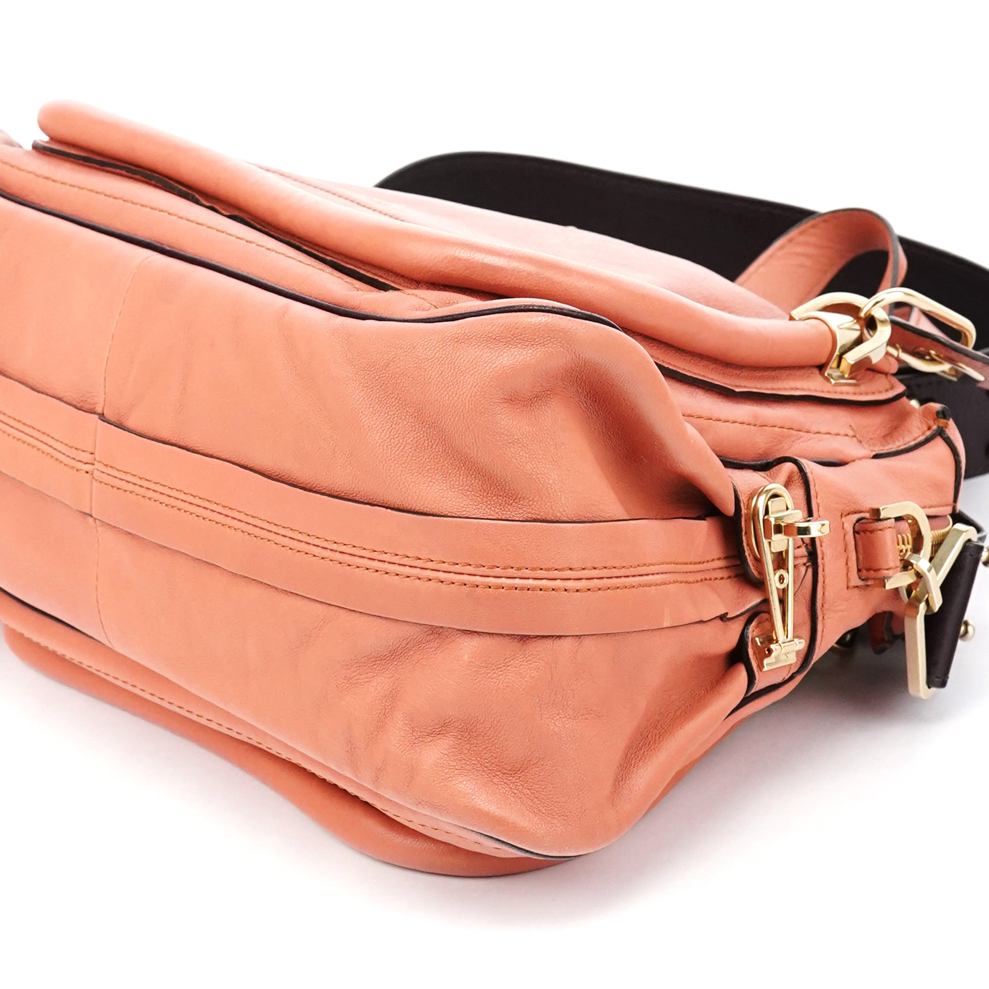 Soft Pink Leather Paraty 2-Way Bag