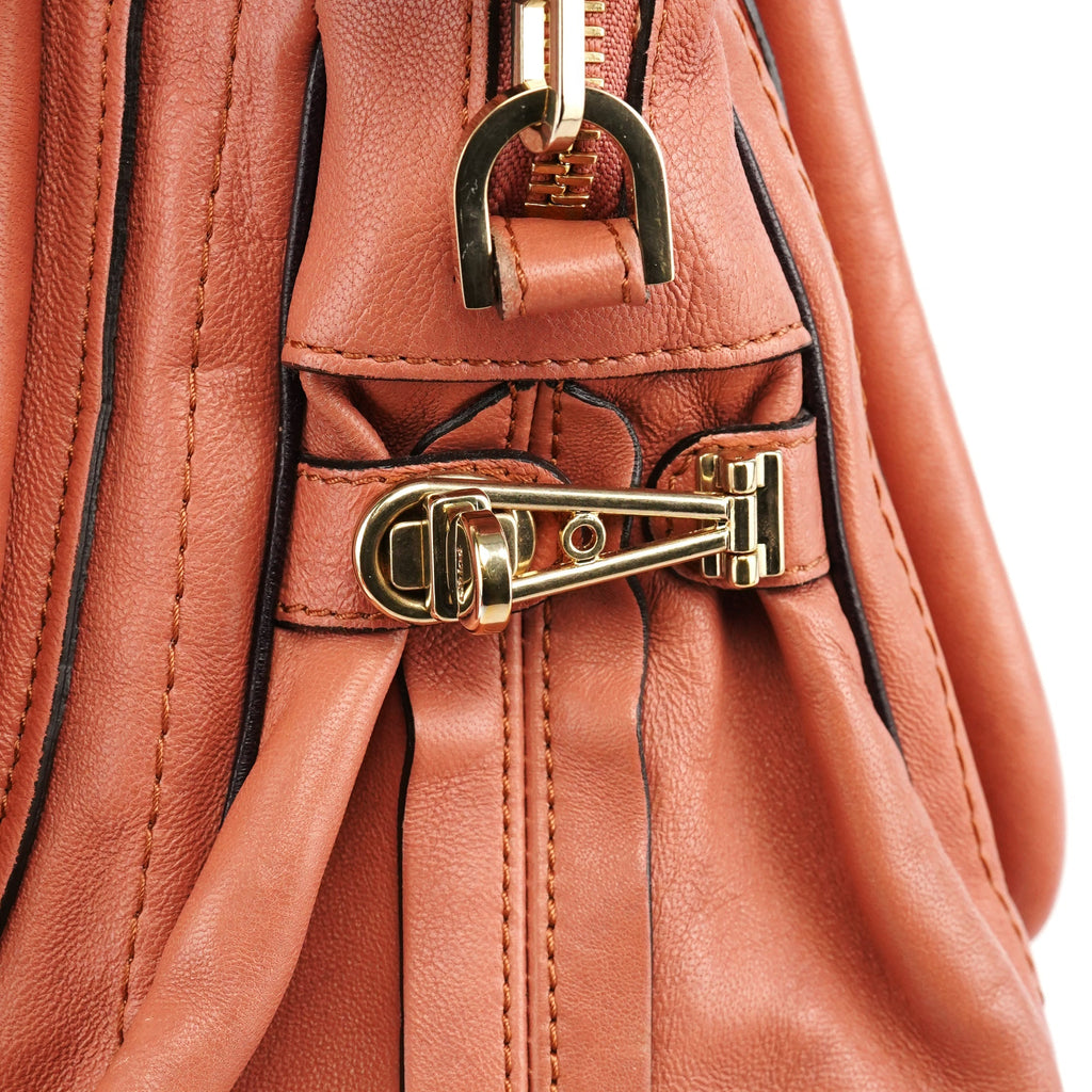 Soft Pink Leather Paraty 2-Way Bag
