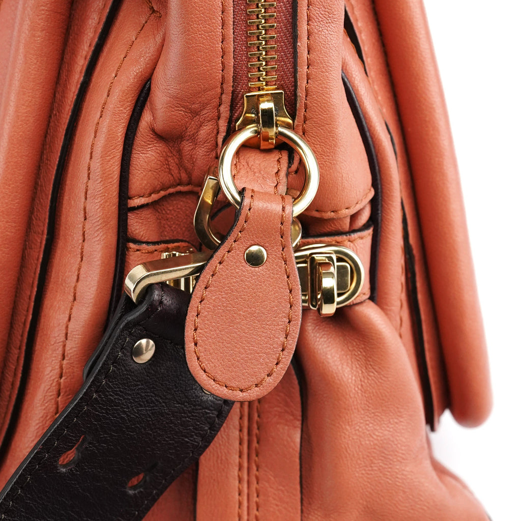 Soft Pink Leather Paraty 2-Way Bag