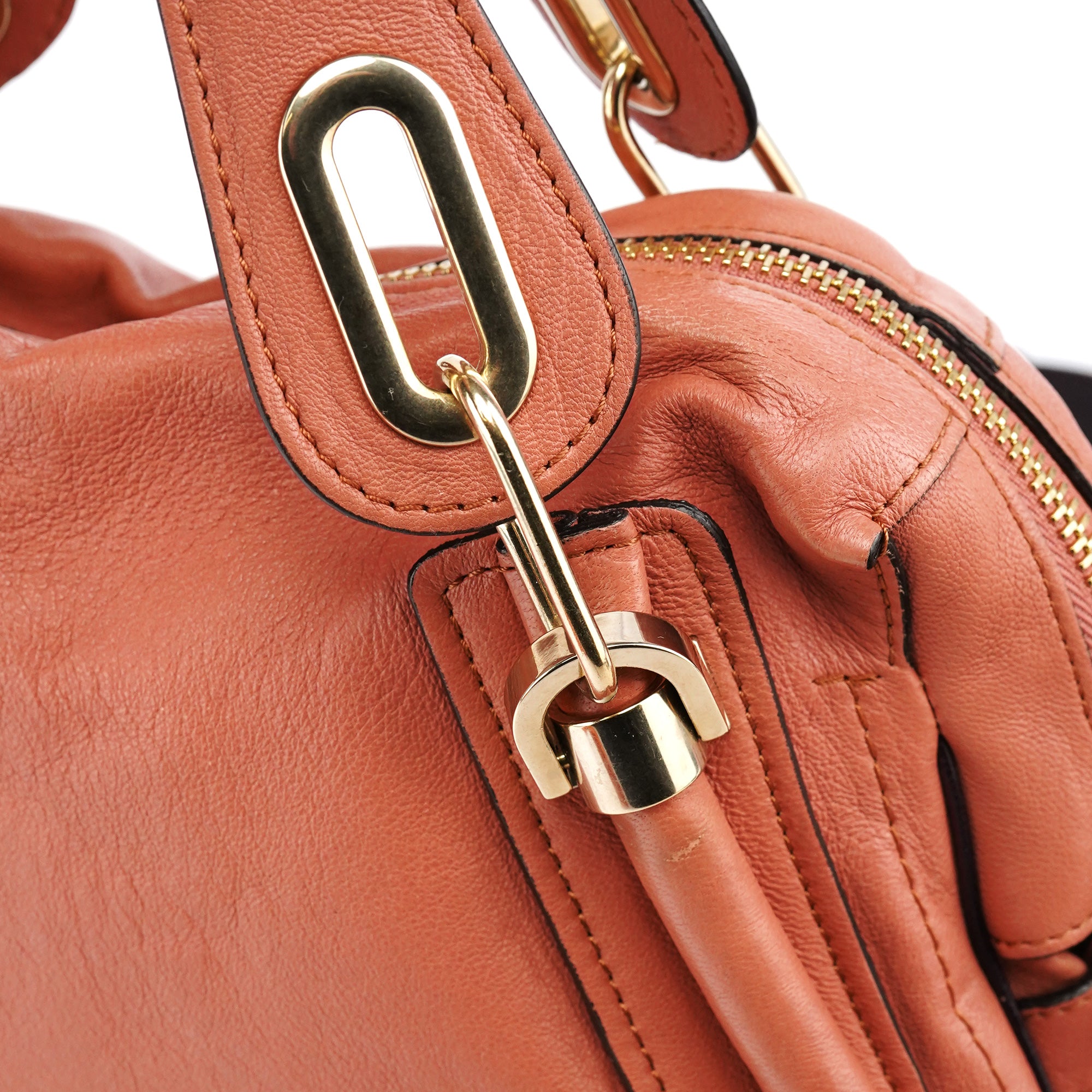 Soft Pink Leather Paraty 2-Way Bag