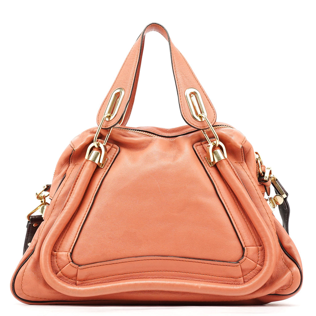 Soft Pink Leather Paraty 2-Way Bag