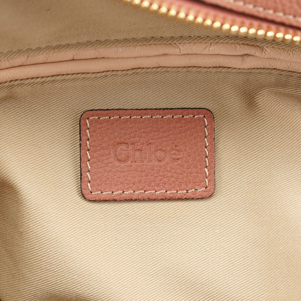 Soft Pink Leather Paraty 2-Way Shoulder Bag