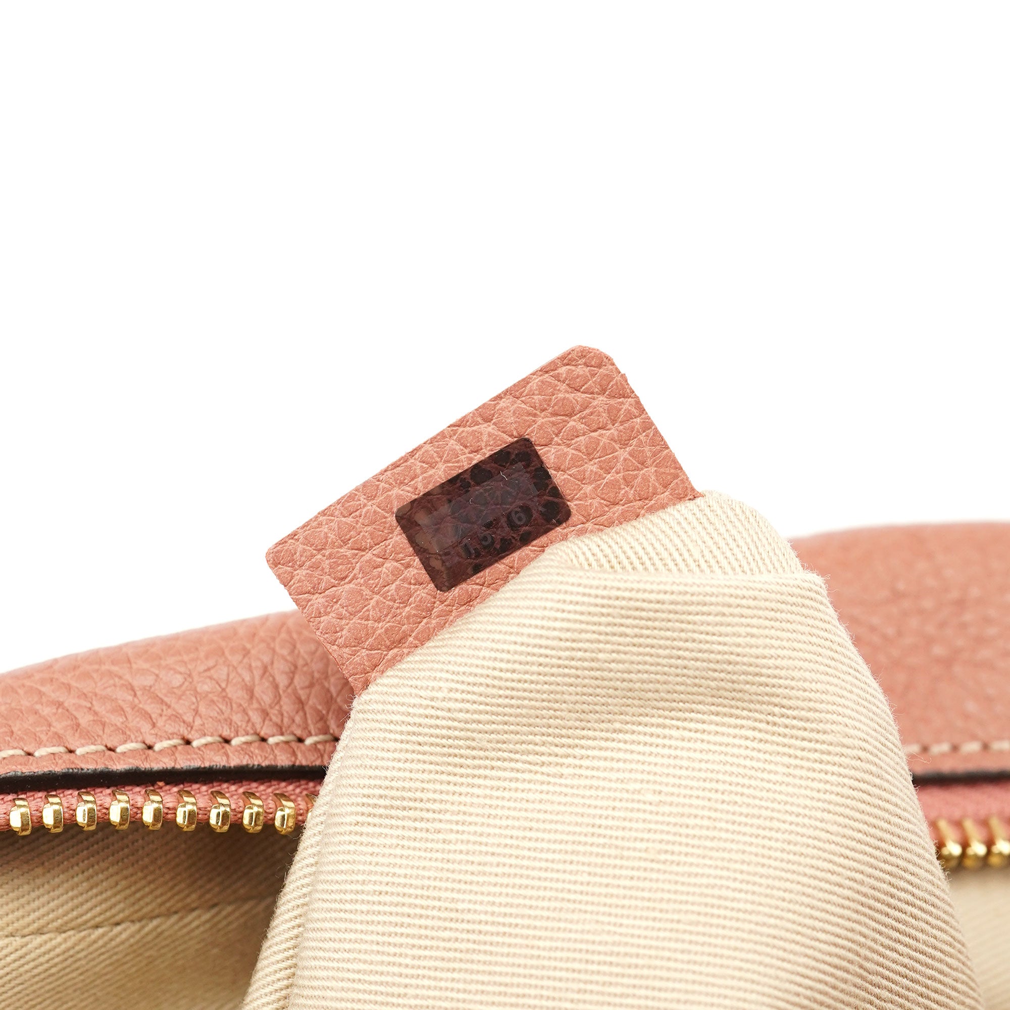 Soft Pink Leather Paraty 2-Way Shoulder Bag