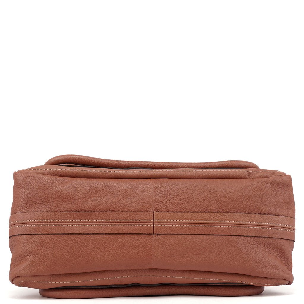 Soft Pink Leather Paraty 2-Way Shoulder Bag