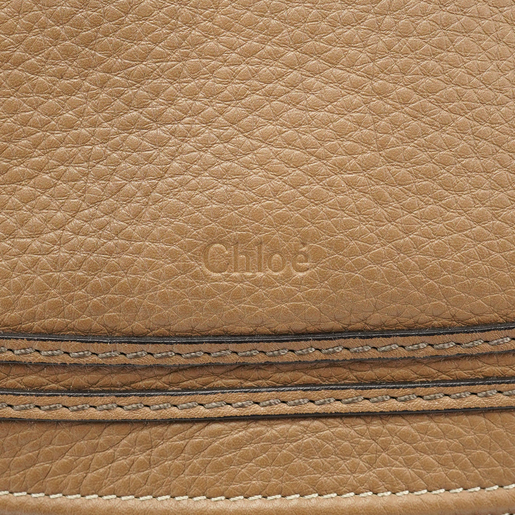 Tan Leather Marcie Shoulder Bag