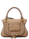Tan Leather Marcie Shoulder Bag