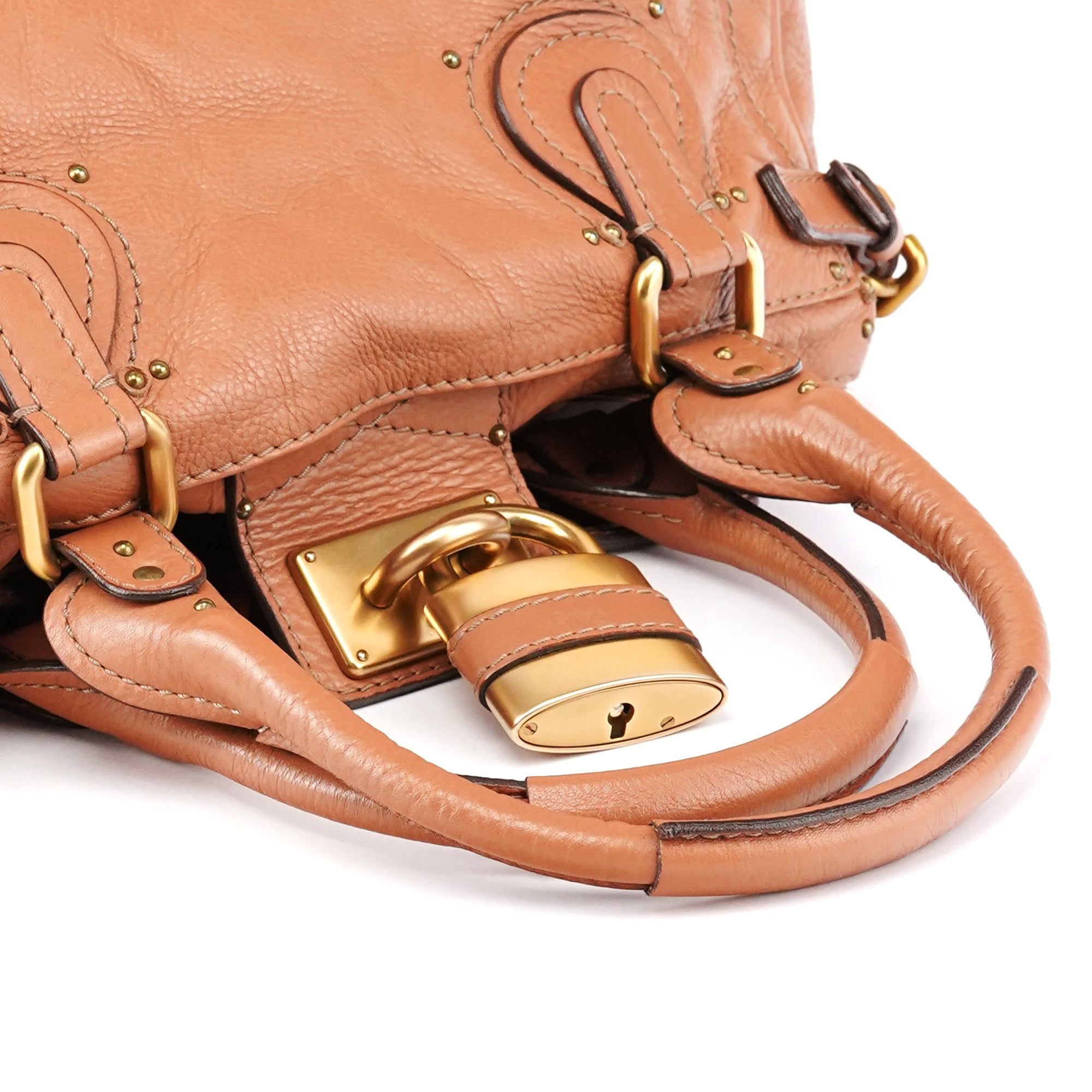 Tan Leather Paddington Shoulder Bag