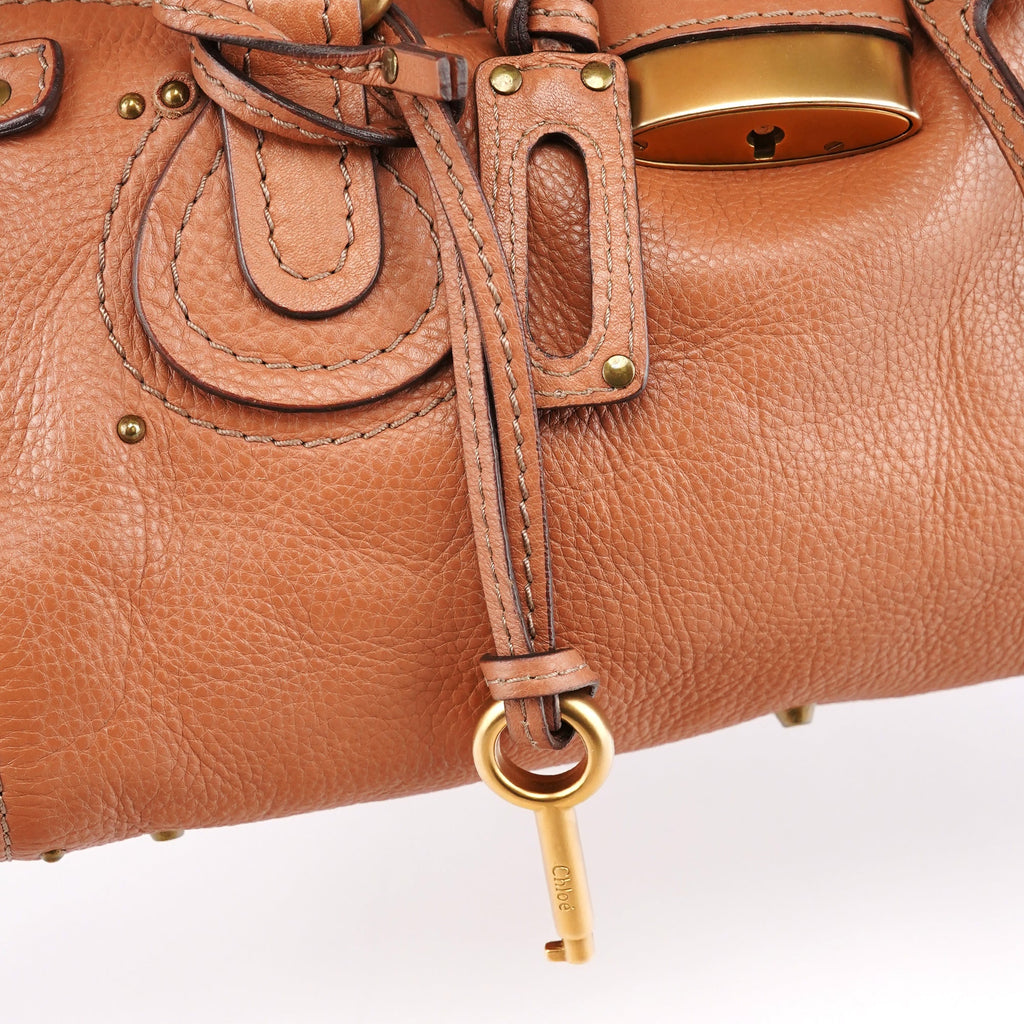 Tan Leather Paddington Shoulder Bag