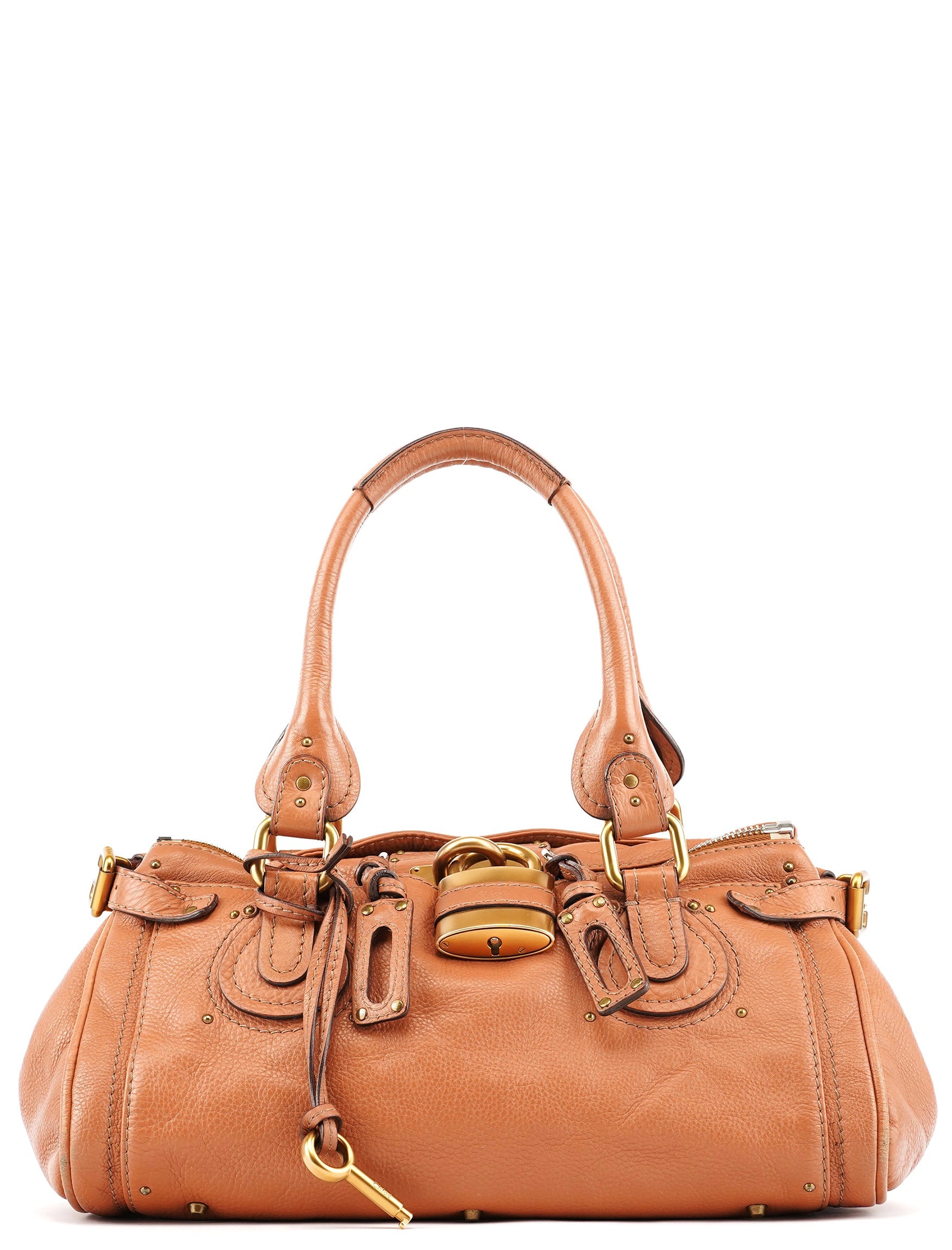 Tan Leather Paddington Shoulder Bag
