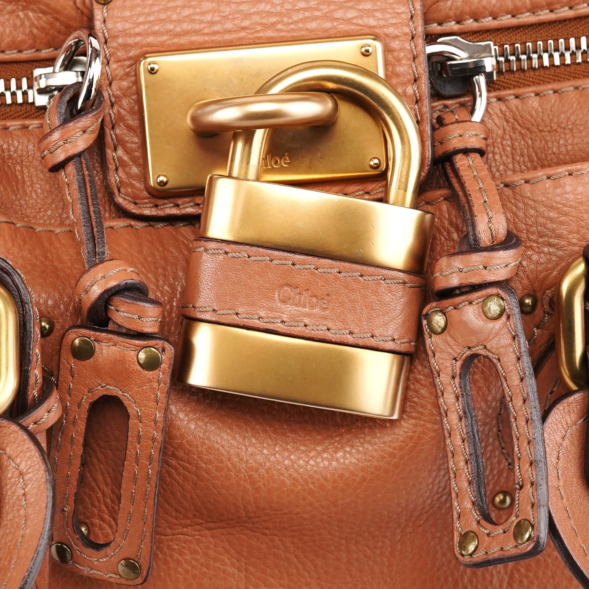Tan Leather Paddington Shoulder Bag