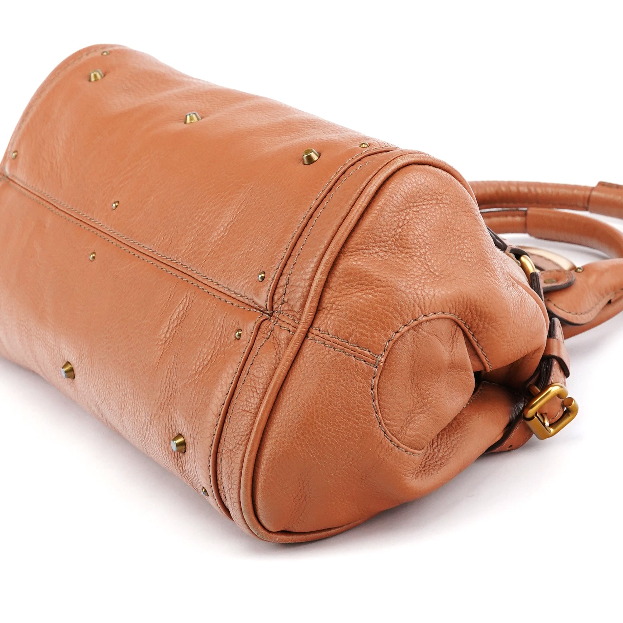 Tan Leather Paddington Shoulder Bag