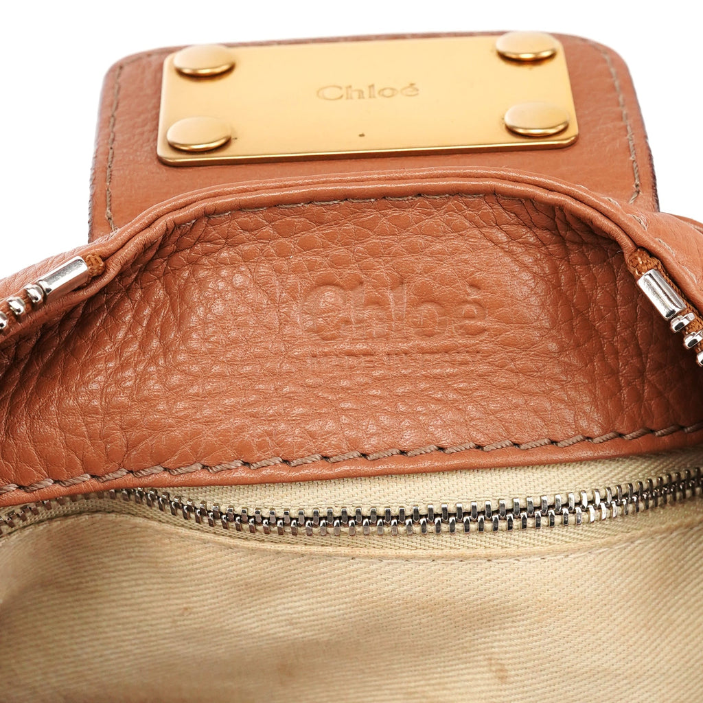 Tan Leather Paddington Shoulder Bag
