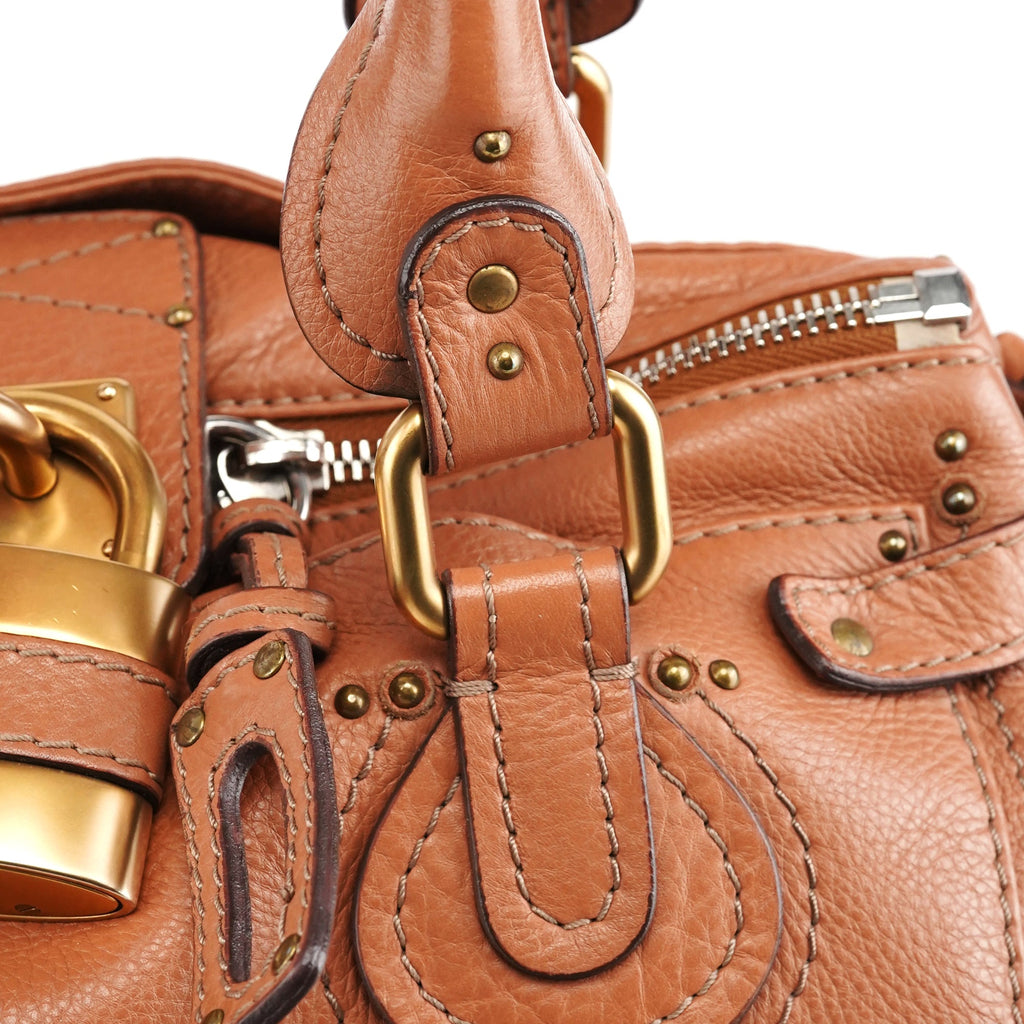 Tan Leather Paddington Shoulder Bag