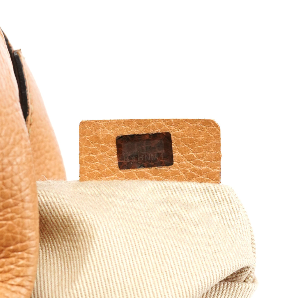 Tan Leather Paraty 2-Way Bag
