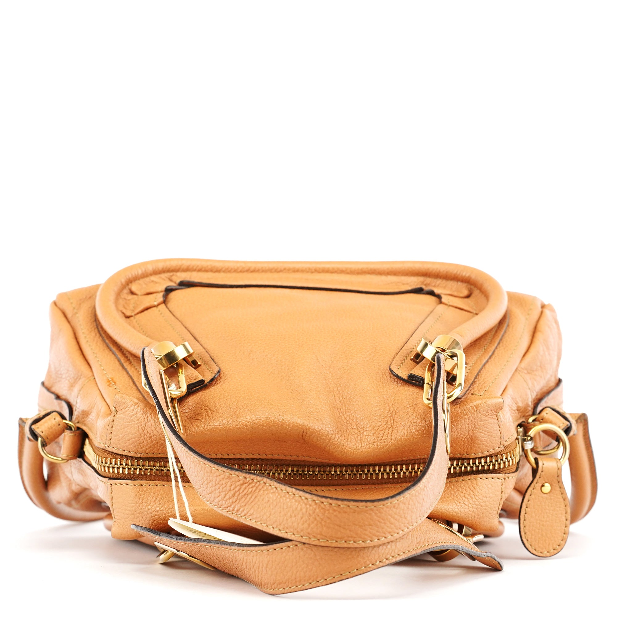 Tan Leather Paraty 2-Way Bag