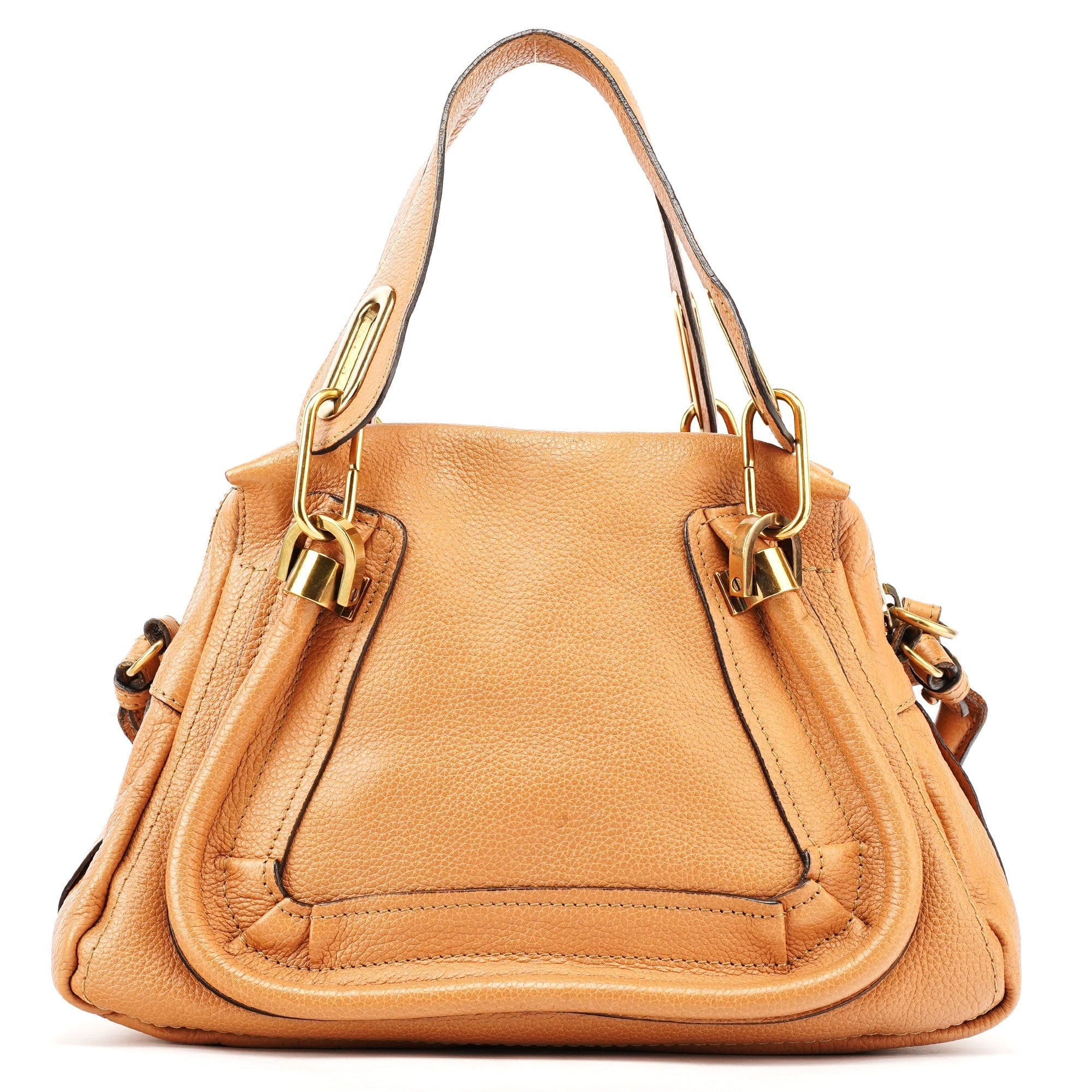 Tan Leather Paraty 2-Way Bag