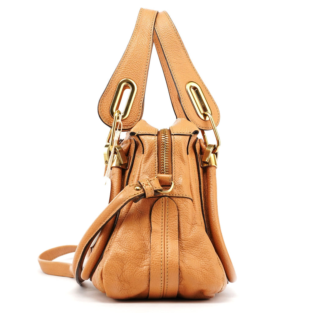 Tan Leather Paraty 2-Way Bag