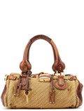 Tan Tweed Paddington Shoulder Bag
