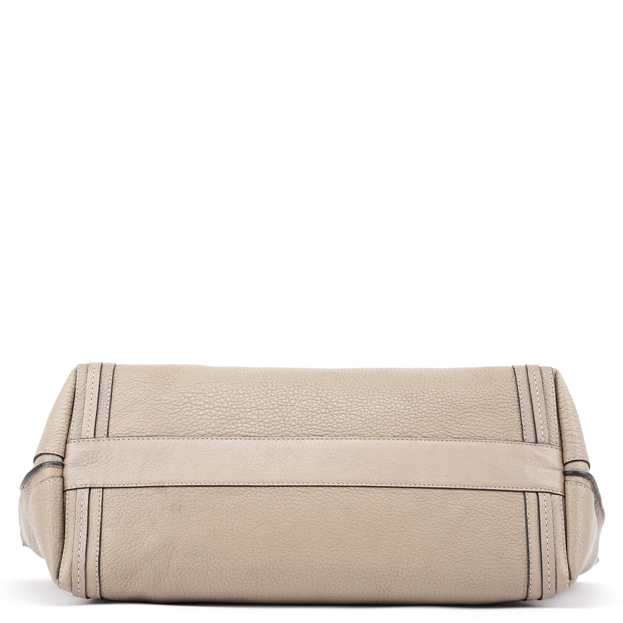 Taupe Calfskin Tote Bag