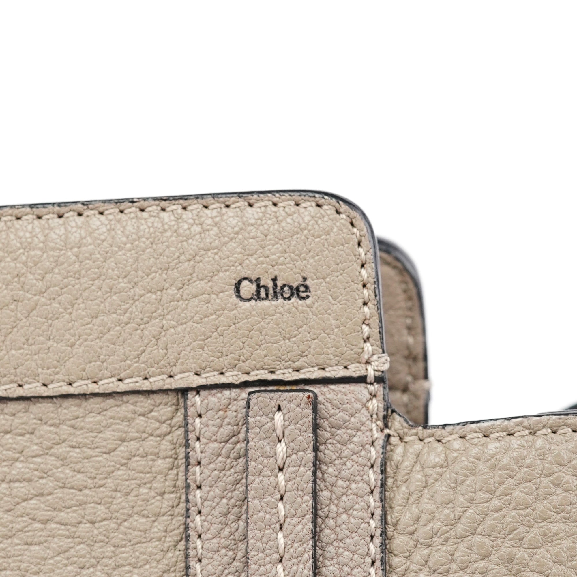 Taupe Calfskin Tote Bag