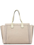 Taupe Calfskin Tote Bag