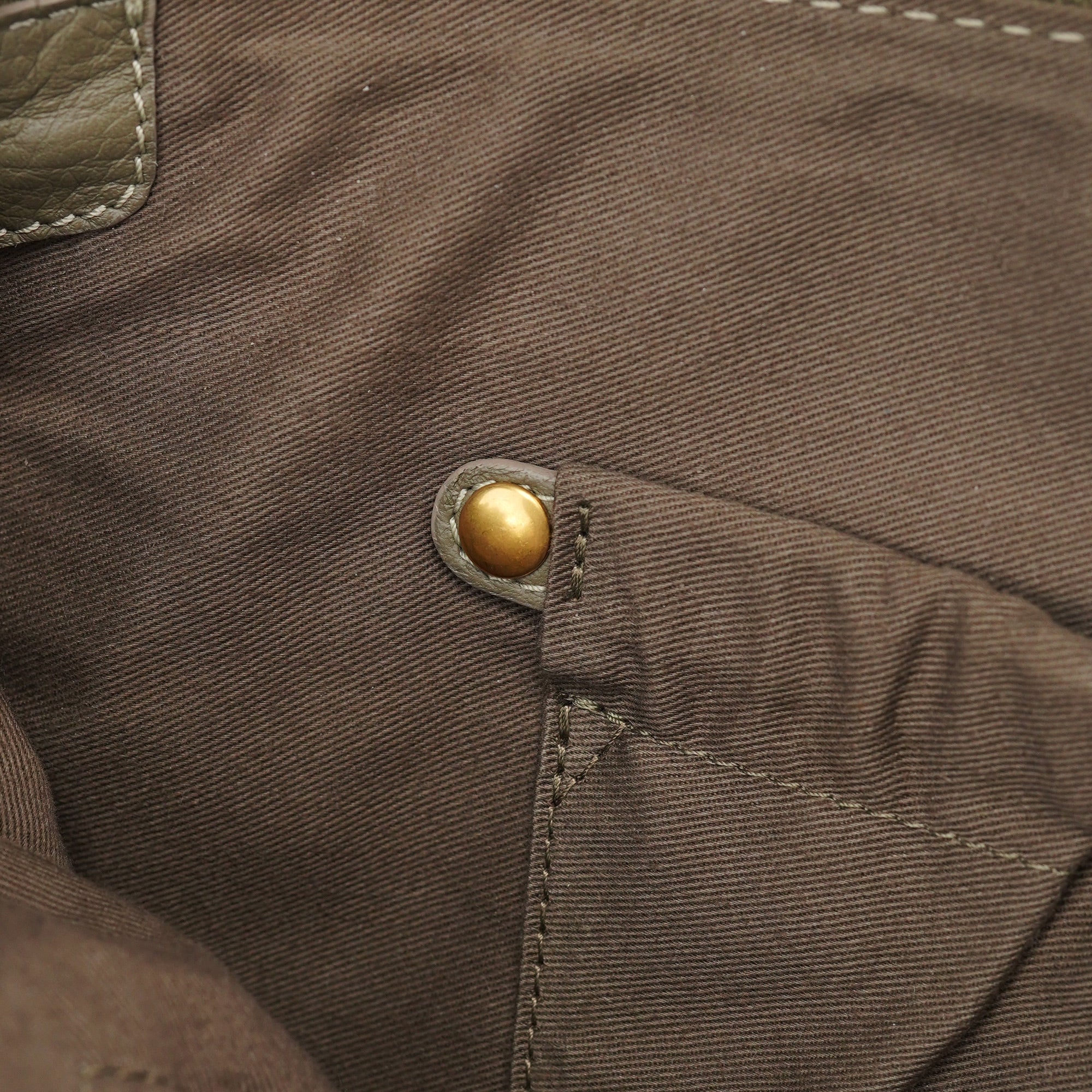 Taupe Leather Marcie Shoulder Bag