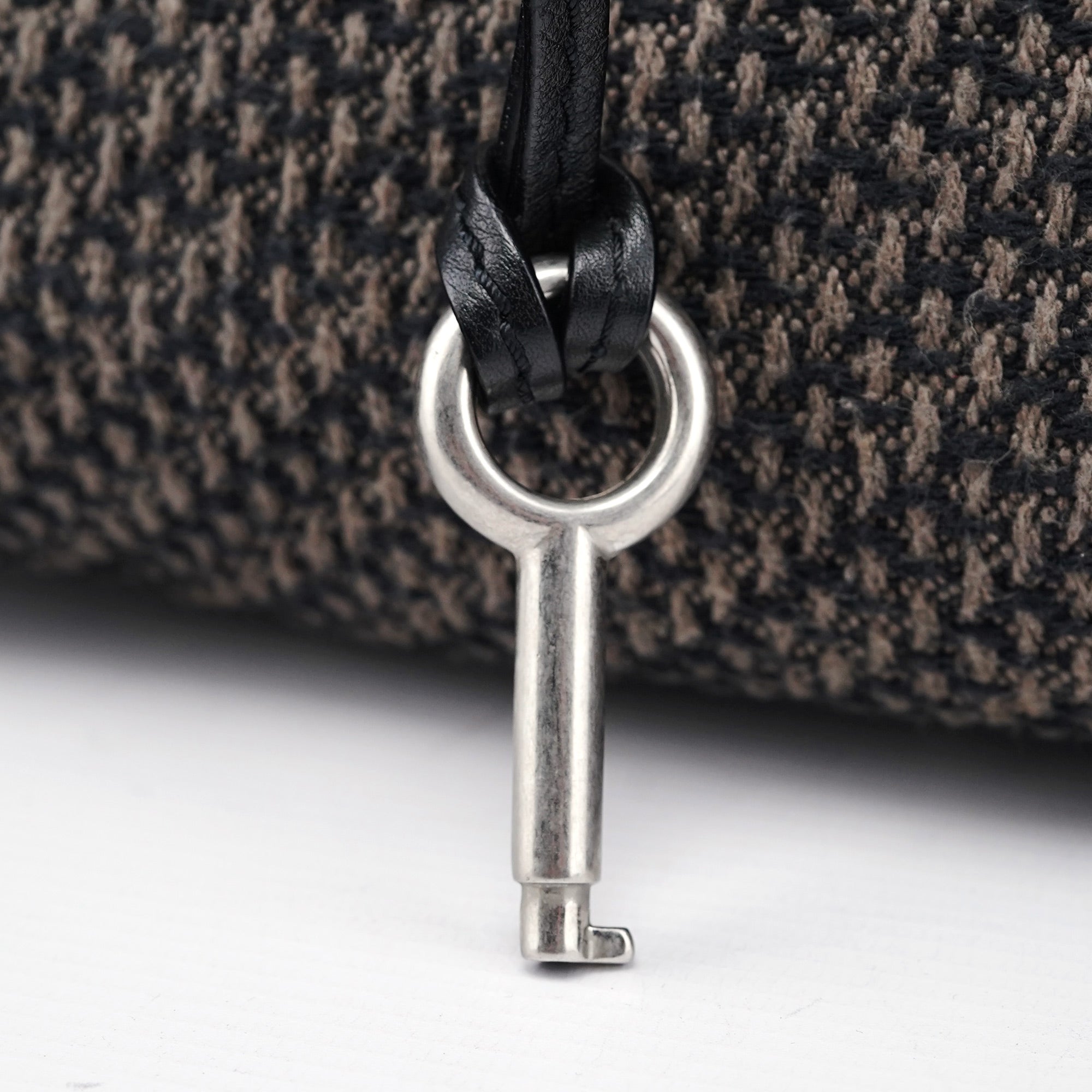 Tweed Leather Paddington Shoulder Bag
