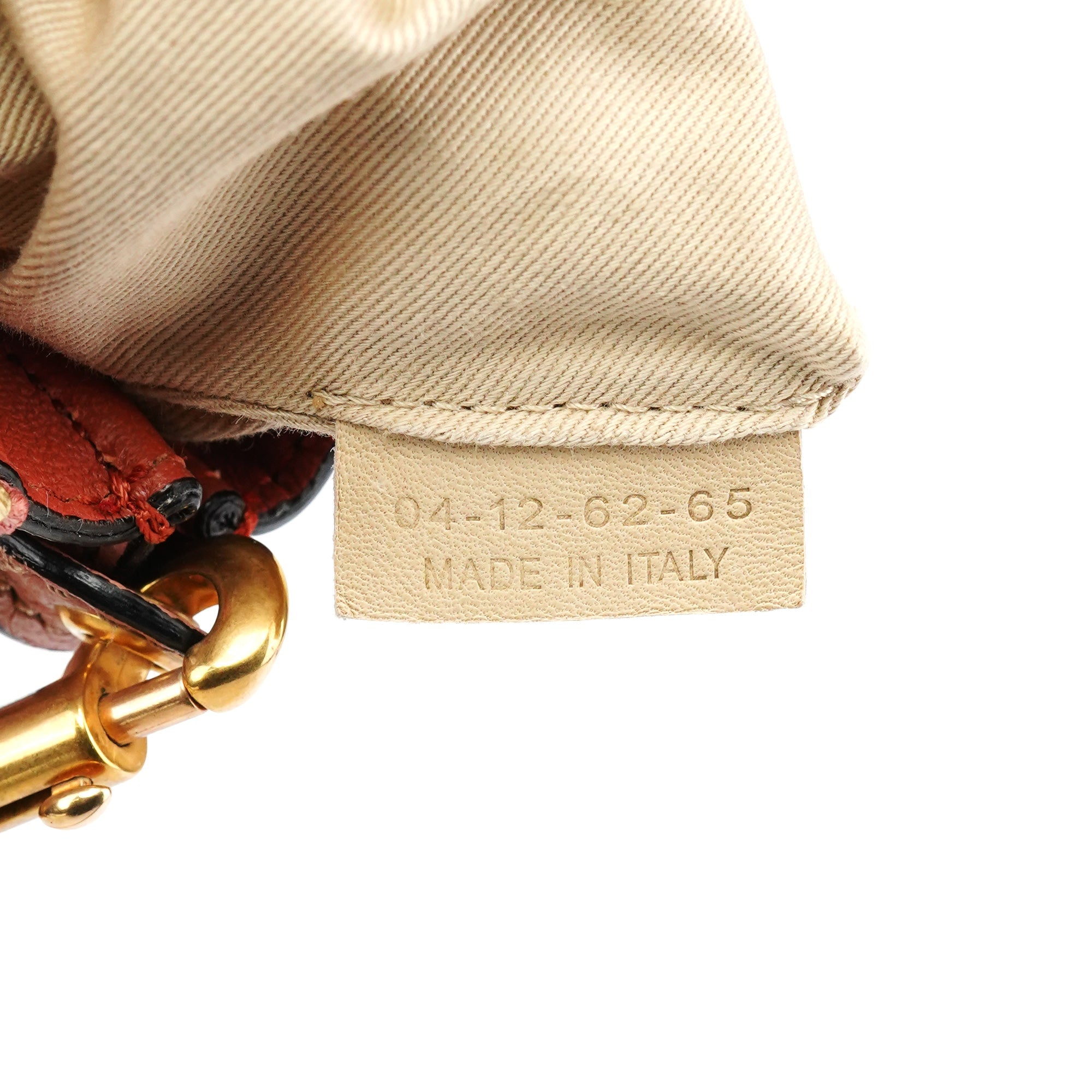 Two-Tone Leather Mini Marcie 2-Way Bag