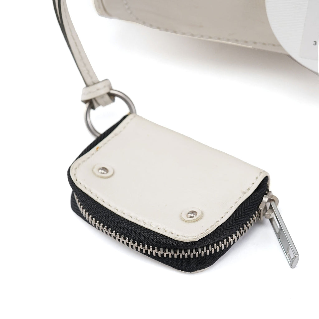 White Leather Betty Chain Shoulder Bag