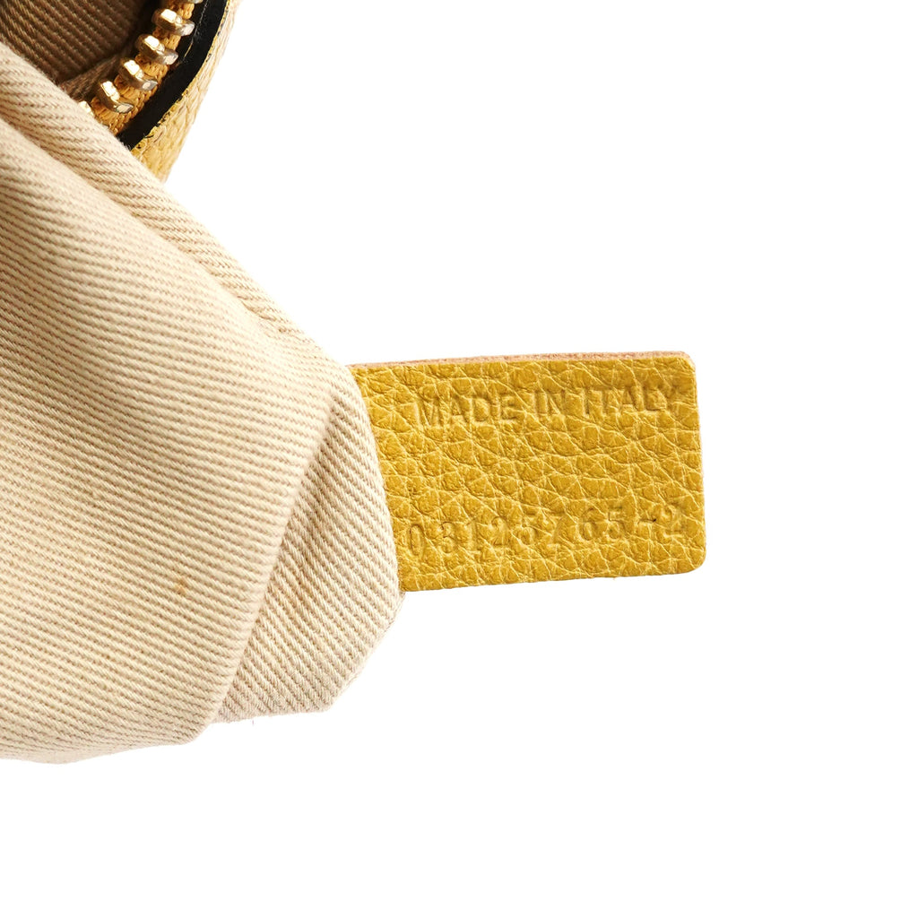 Yellow Leather Paraty 2-Way Bag