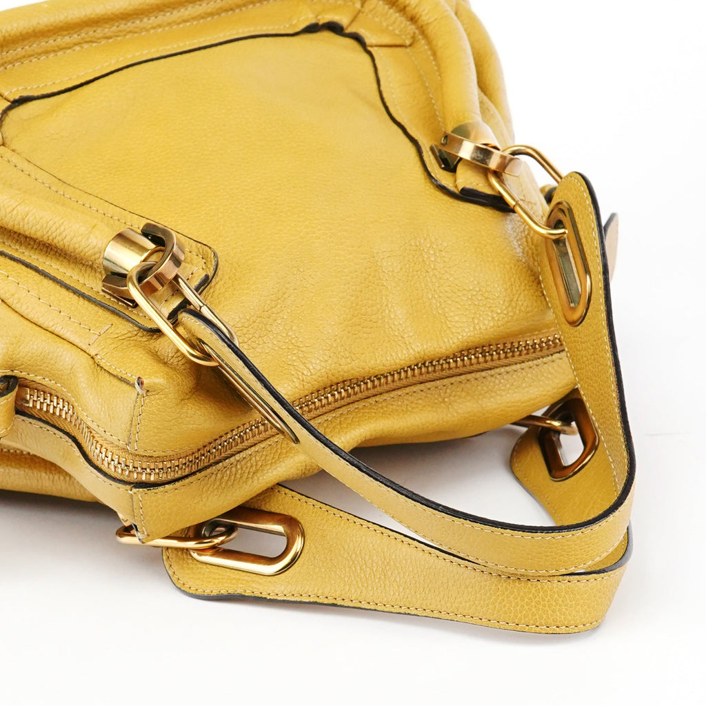 Yellow Leather Paraty 2-Way Bag