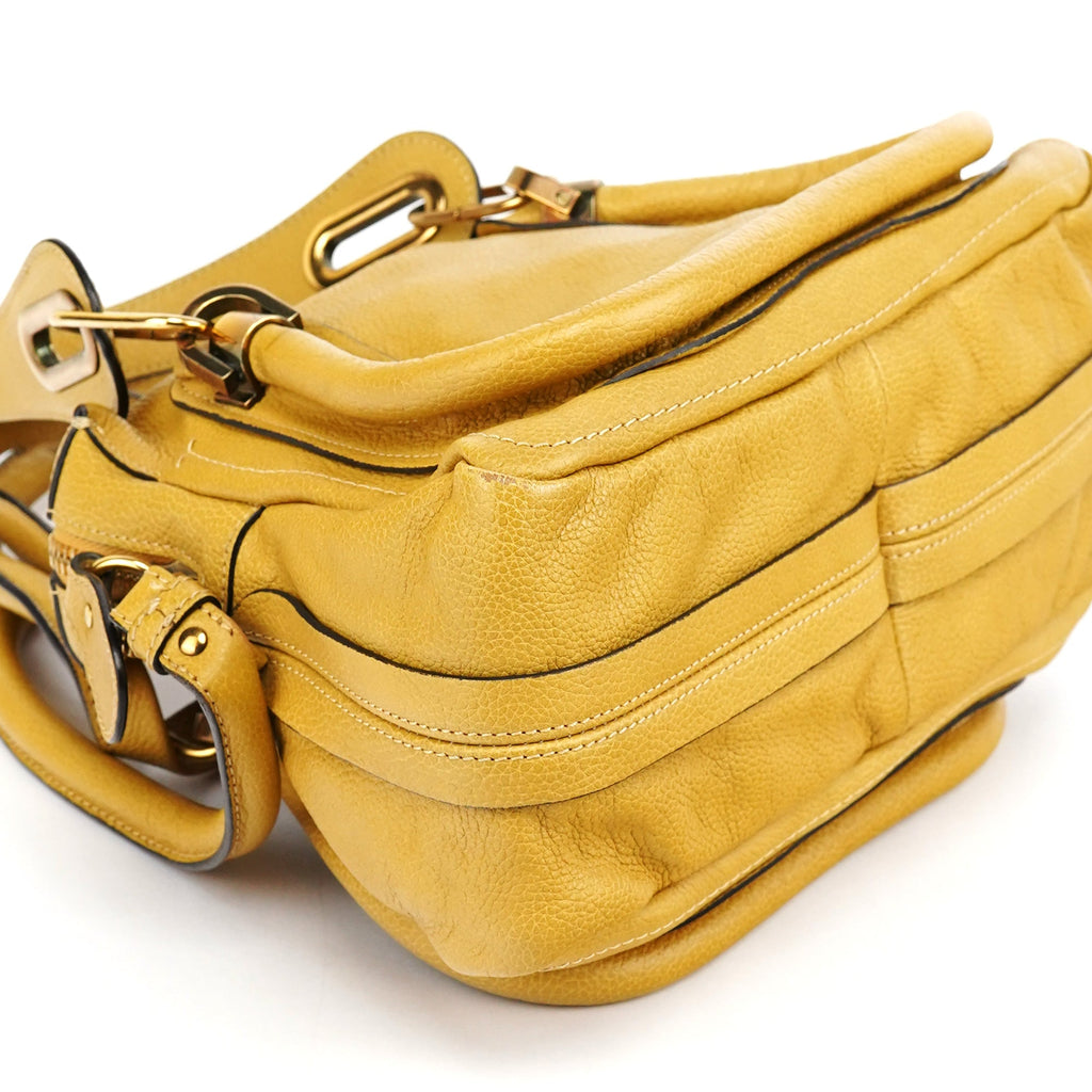 Yellow Leather Paraty 2-Way Bag