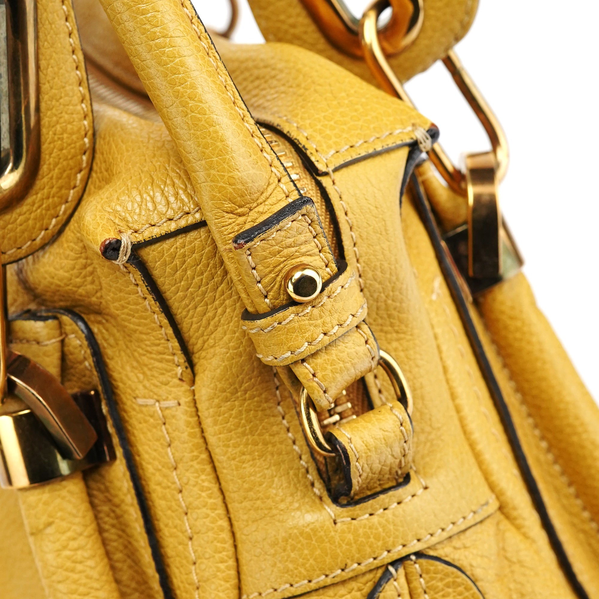 Yellow Leather Paraty 2-Way Bag