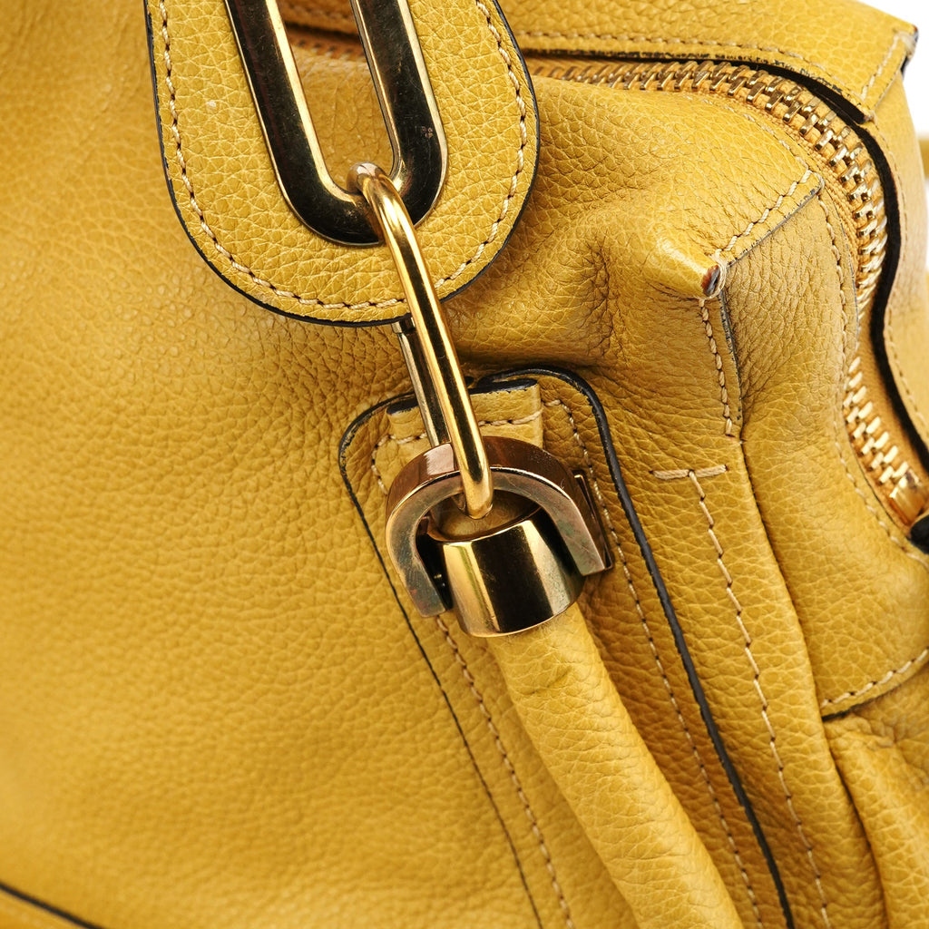 Yellow Leather Paraty 2-Way Bag