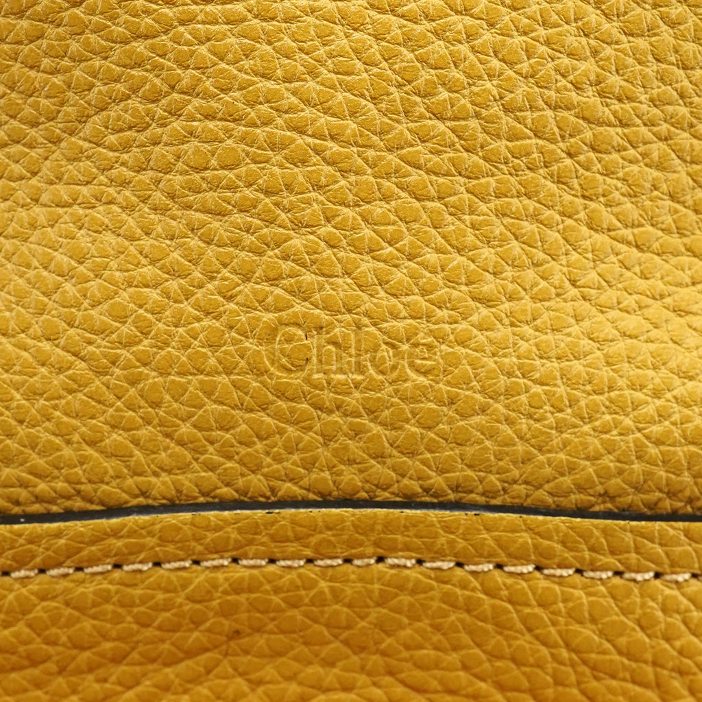 Yellow Leather Paraty 2-Way Bag
