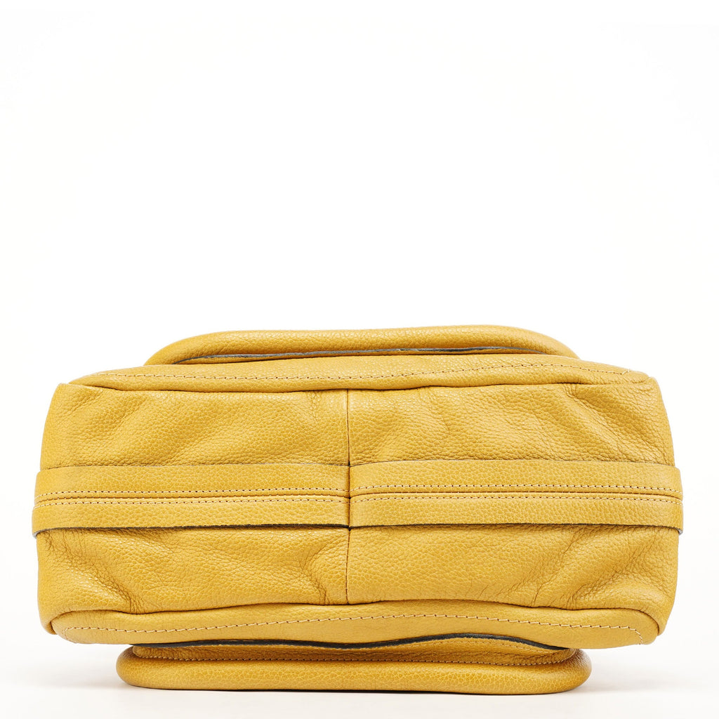 Yellow Leather Paraty 2-Way Bag