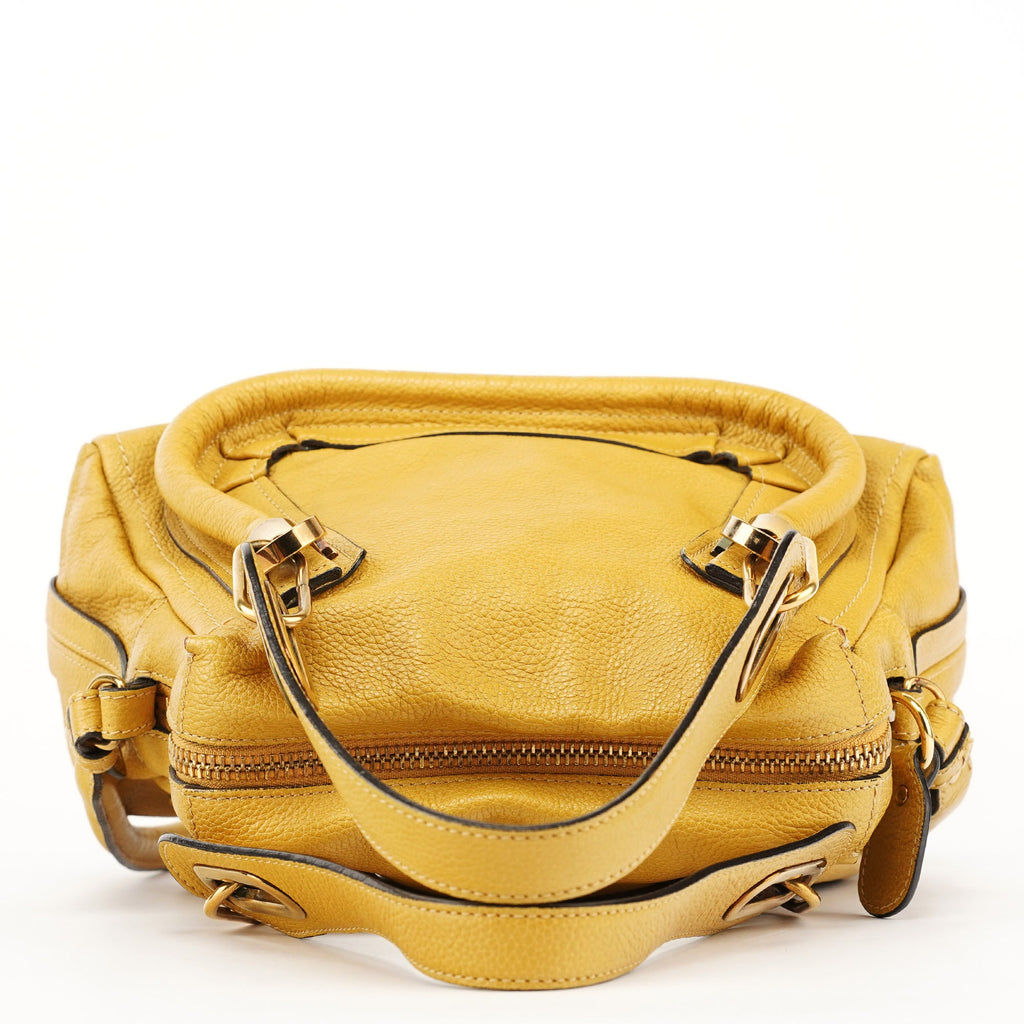 Yellow Leather Paraty 2-Way Bag