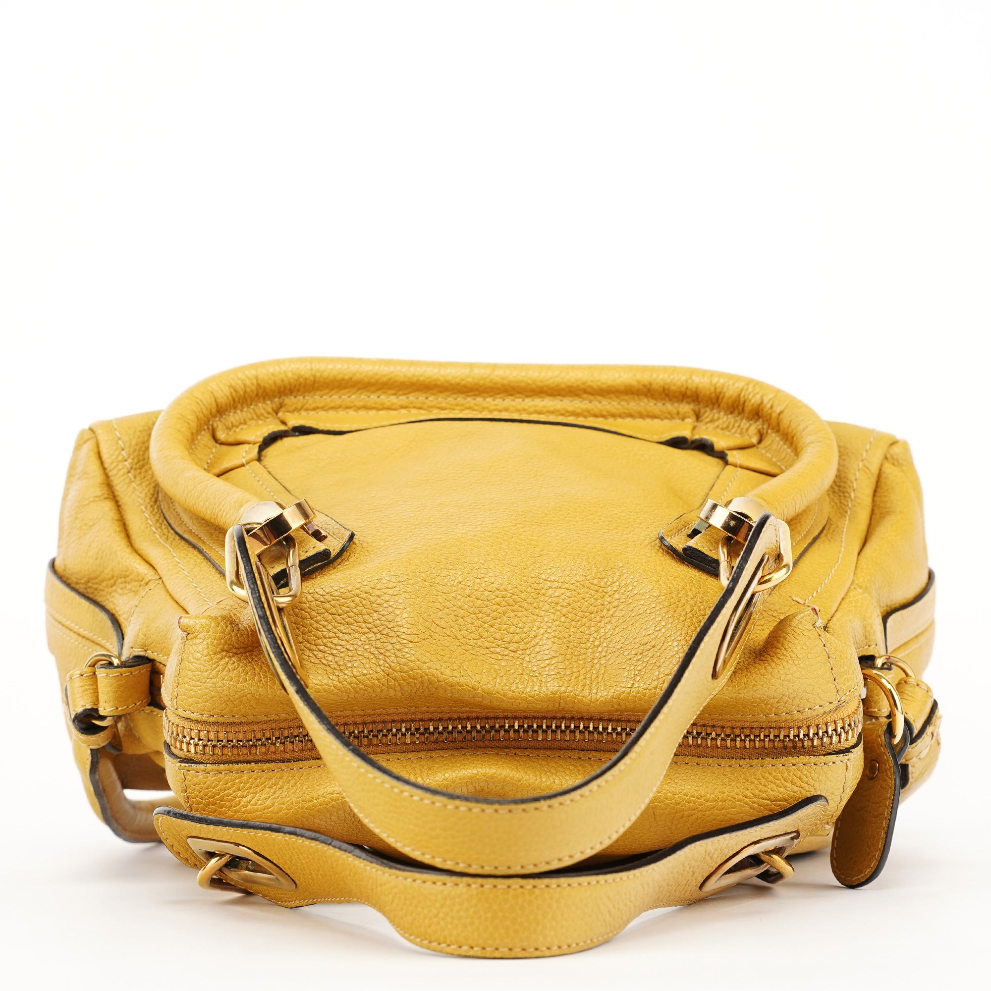 Yellow Leather Paraty 2-Way Bag