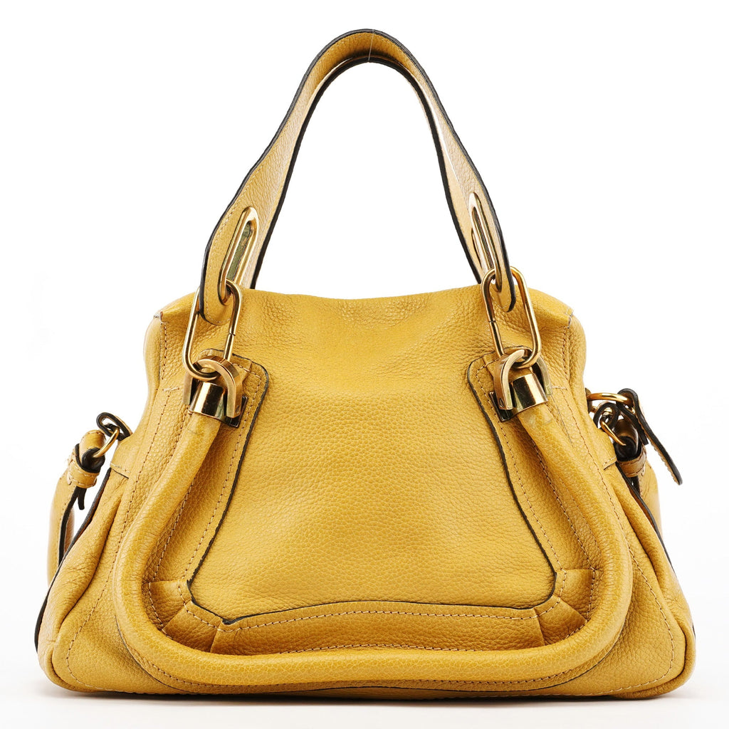 Yellow Leather Paraty 2-Way Bag