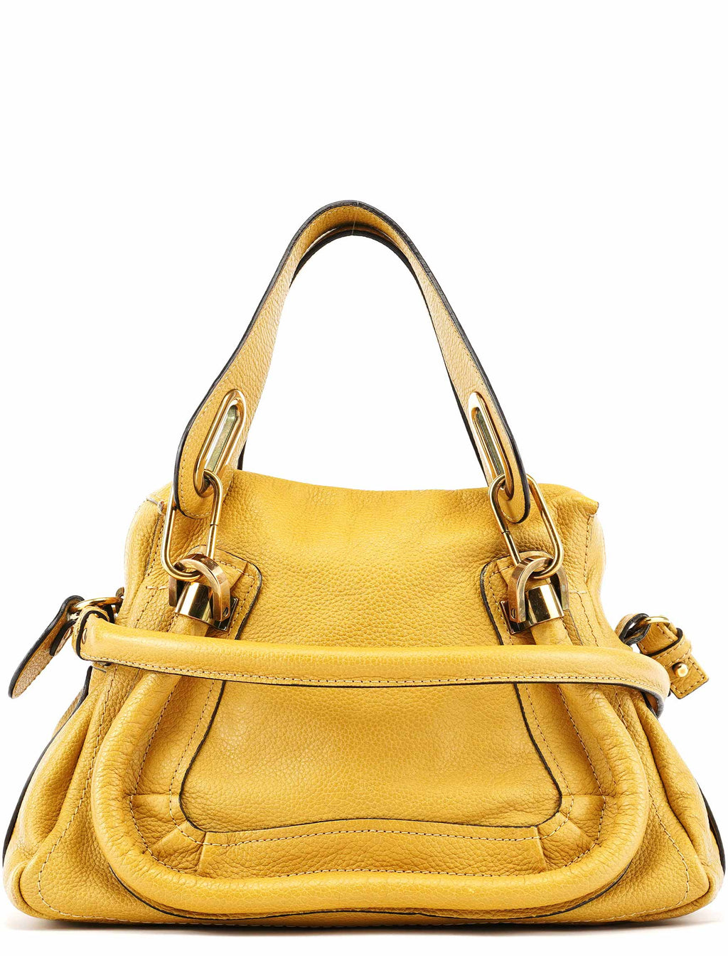Yellow Leather Paraty 2-Way Bag